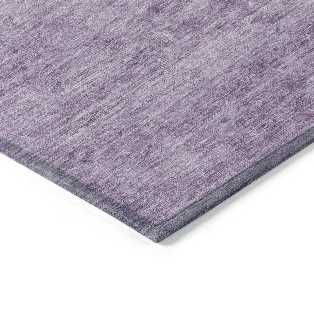 LOOMLAN Rugs Charix Purple Washable Indoor-Outdoor Rug