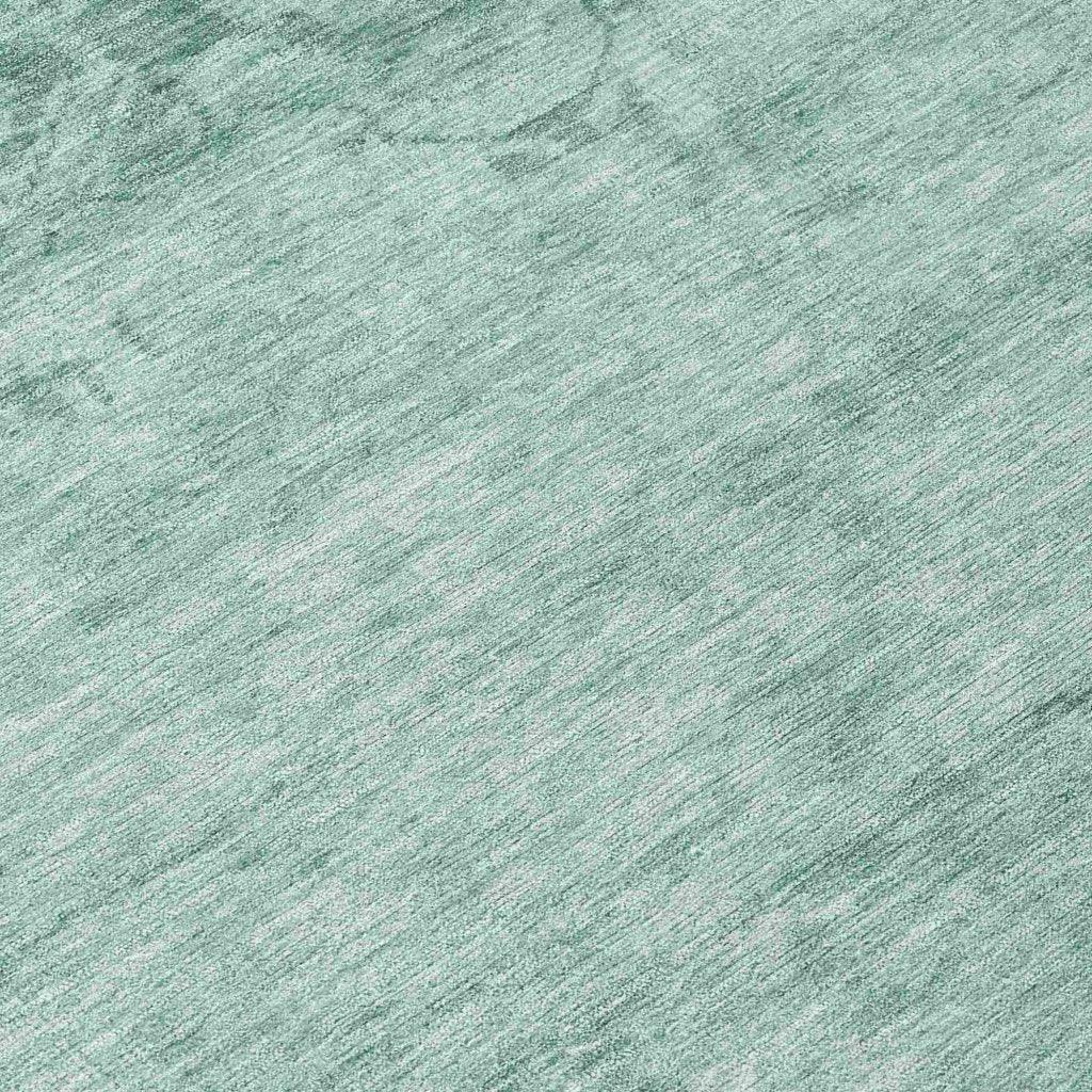 LOOMLAN Rugs Charix Teal Washable Indoor-Outdoor Rug