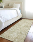 LOOMLAN Rugs Chroma Brown Washable Indoor-Outdoor Rug