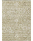LOOMLAN Rugs Chroma Brown Washable Indoor-Outdoor Rug