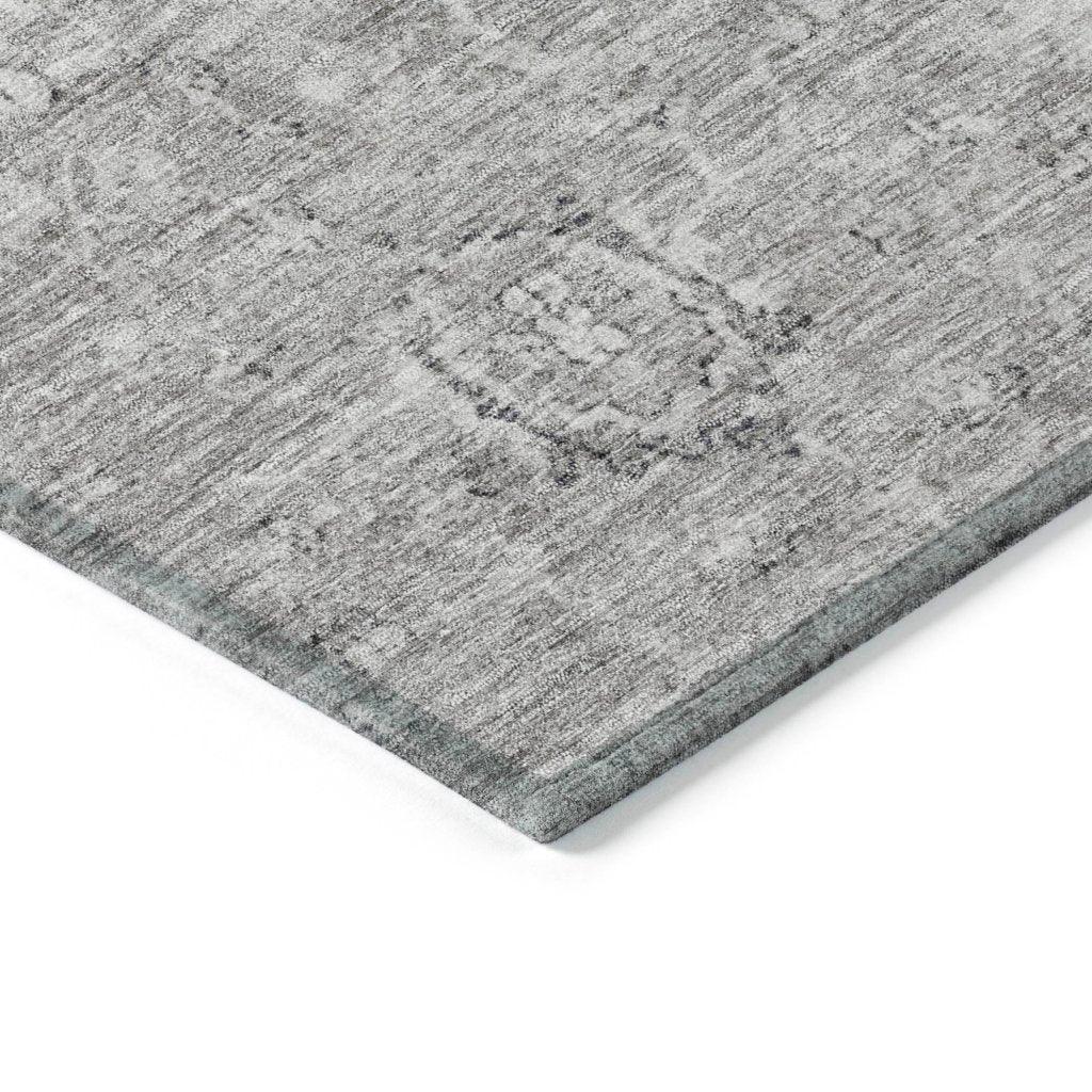 LOOMLAN Rugs Chroma Gray Washable Indoor-Outdoor Rug