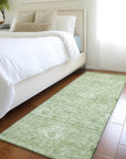 LOOMLAN Rugs Chroma Green Washable Indoor-Outdoor Rug