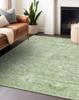 LOOMLAN Rugs Chroma Green Washable Indoor-Outdoor Rug