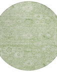 LOOMLAN Rugs Chroma Green Washable Indoor-Outdoor Rug