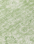 LOOMLAN Rugs Chroma Green Washable Indoor-Outdoor Rug