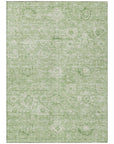 LOOMLAN Rugs Chroma Green Washable Indoor-Outdoor Rug