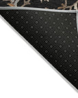 LOOMLAN Rugs Clara Black Washable Indoor-Outdoor Rug
