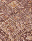 LOOMLAN Rugs Clarina Red Washable Indoor-Outdoor Rug