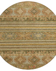 LOOMLAN Rugs Claritha Beige Washable Indoor-Outdoor Rug