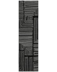 LOOMLAN Rugs Clayra Black Washable Indoor-Outdoor Rug