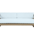 Coastal Teak Sunbrella Outdoor Couch - LOOMLAN - Sunset West - Outdoor Sofas & Loveseats