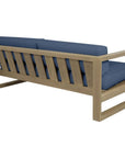 Coastal Teak Sunbrella Outdoor Couch - LOOMLAN - Sunset West - Outdoor Sofas & Loveseats