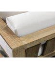 Coastal Teak Sunbrella Outdoor Couch - LOOMLAN - Sunset West - Outdoor Sofas & Loveseats