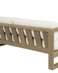 Coastal Teak Sunbrella Outdoor Couch - LOOMLAN - Sunset West - Outdoor Sofas & Loveseats