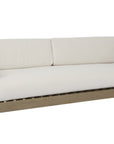 Coastal Teak Sunbrella Outdoor Couch - LOOMLAN - Sunset West - Outdoor Sofas & Loveseats