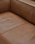 Contemporary Leather Club Sofa - LOOMLAN - Uptown Sebastian - Sofas & Loveseats