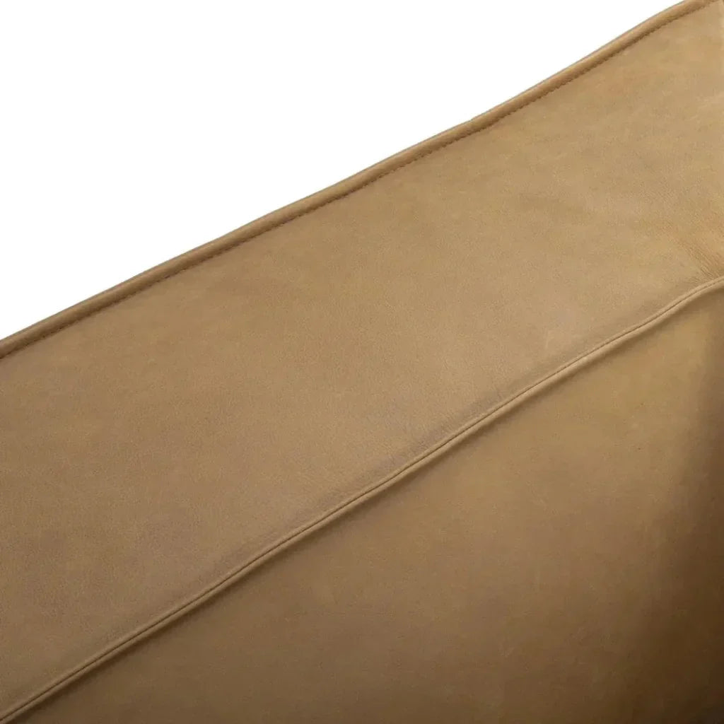 Contemporary Leather Club Sofa - LOOMLAN - Uptown Sebastian - Sofas &amp; Loveseats