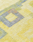 LOOMLAN Rugs Cora Gold Washable Indoor-Outdoor Rug