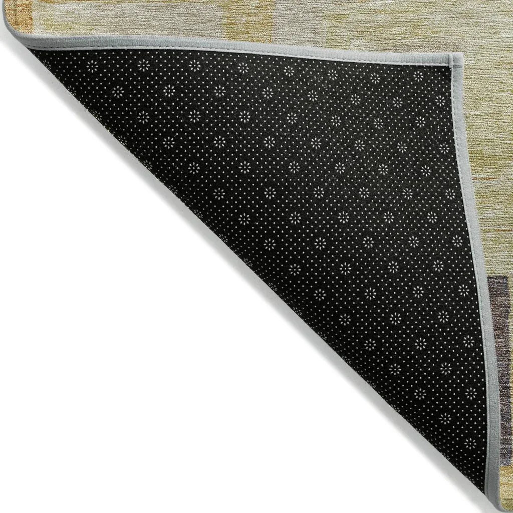 LOOMLAN Rugs Cora Ivory Washable Indoor-Outdoor Rug