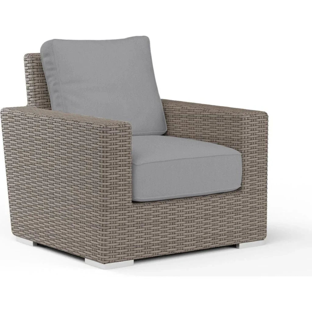 Coronado Outdoor Club Chair Sunbrella Cushion - LOOMLAN - Sunset West - Outdoor Accent Chairs