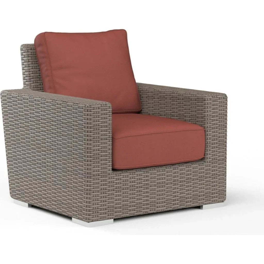 Coronado Outdoor Club Chair Sunbrella Cushion - LOOMLAN - Sunset West - Outdoor Accent Chairs