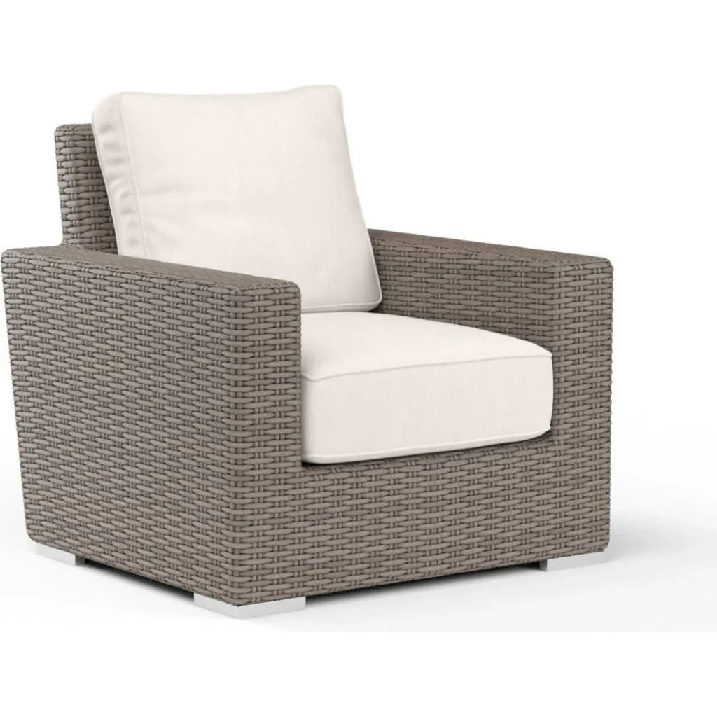 Coronado Outdoor Club Chair Sunbrella Cushion - LOOMLAN - Sunset West - Outdoor Accent Chairs