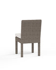 Coronado Sunbrella Armless Outdoor Dining Chair 2PC - LOOMLAN - Sunset West - Outdoor Dining Chairs