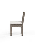 Coronado Sunbrella Armless Outdoor Dining Chair 2PC - LOOMLAN - Sunset West - Outdoor Dining Chairs