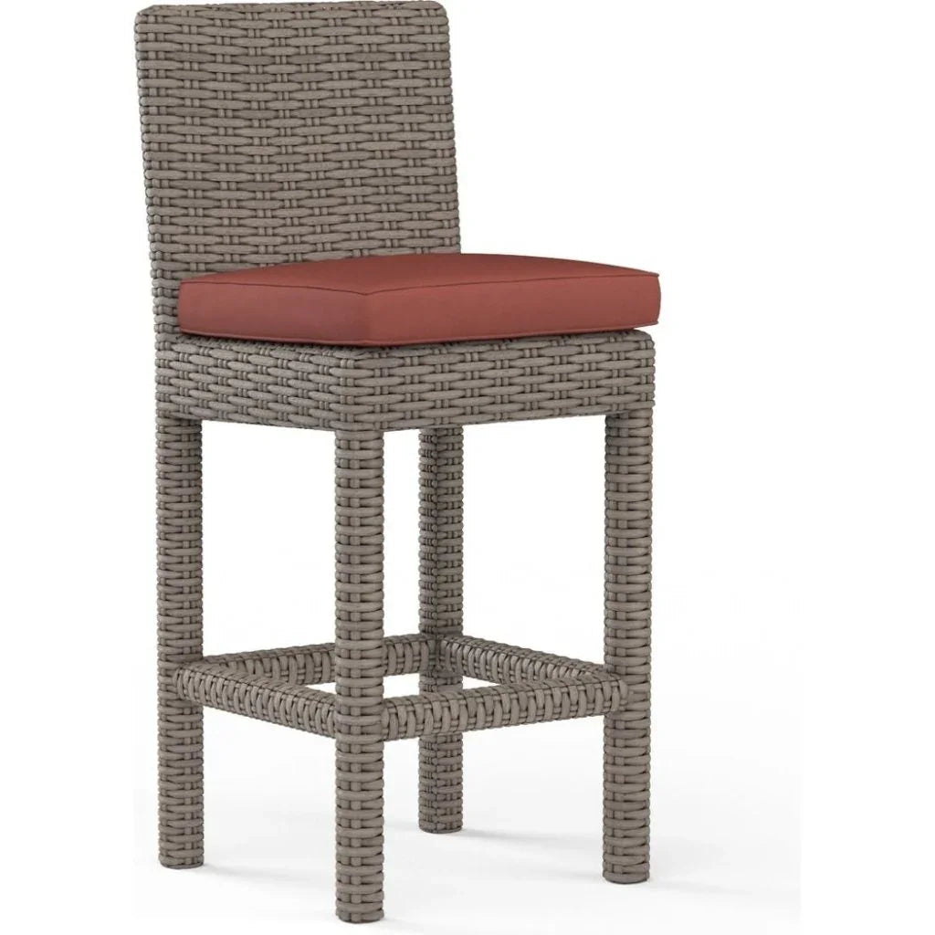 Coronado Sunbrella Outdoor Counter Stool - LOOMLAN - Sunset West - Outdoor Counter Stools