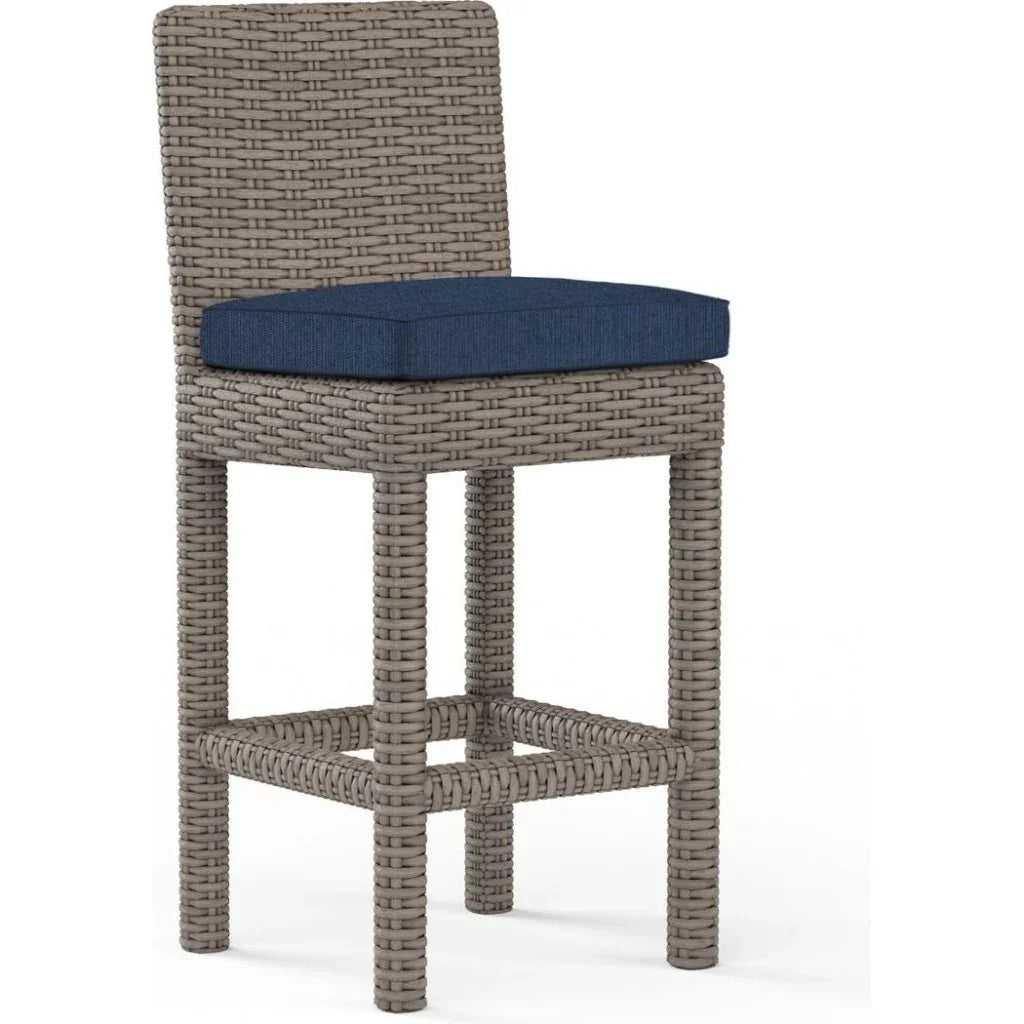Coronado Sunbrella Outdoor Counter Stool - LOOMLAN - Sunset West - Outdoor Counter Stools
