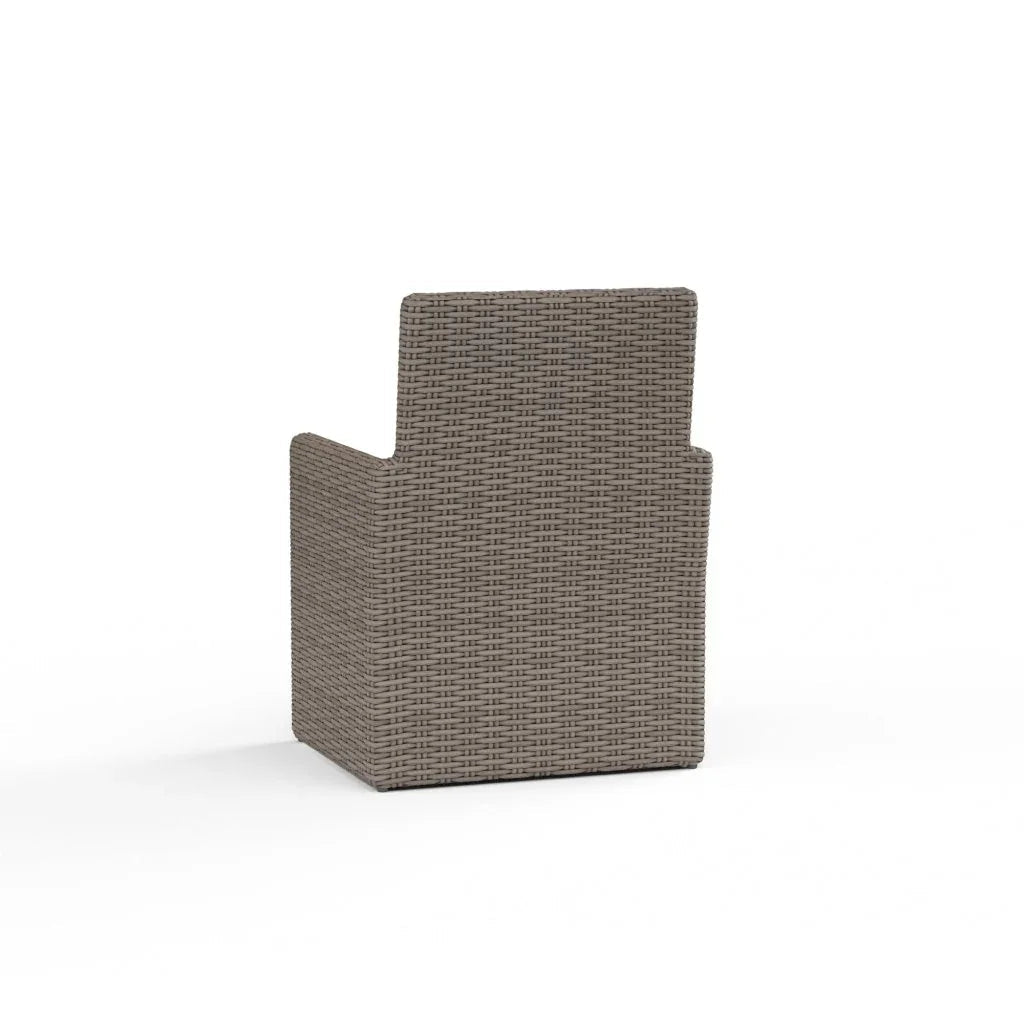 Coronado Sunbrella Outdoor Dining Chair 2PC - LOOMLAN - Sunset West - Outdoor Dining Chairs