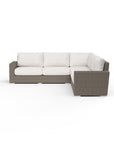 Coronado Sunbrella Outdoor Sectional Sofa - LOOMLAN - Sunset West - Outdoor Sofas & Loveseats