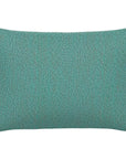 Crosshatch Lagoon Handmade Outdoor Pillow - LOOMLAN - Earnest Collection - Outdoor Pillows