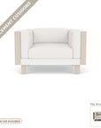 Cushions: Replacement Cushion For Catalina Sunbrella Lounge Chair - Made to Order in the USA