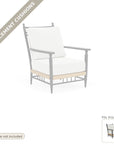 Cushions: Replacement Cushions For Low Country Lounge Chair - Made to Order in the USA