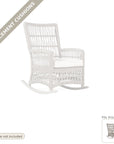 Cushions: Replacement Cushionfor Mackinac High Back Porch Rocker - Made to Order in the USA