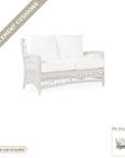 Cushions: Replacement Cushions for Mackinac Loveseat Outdoor - Made to Order in the USA