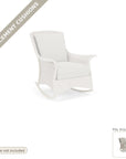 Cushions: Replacement Cushions For Mandalay Outdoor Lounge Rocker - Made to Order in the USA