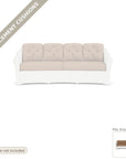 Cushions: Reflections Replacement Cushions for Crescent Sofa - Made to Order in the USA