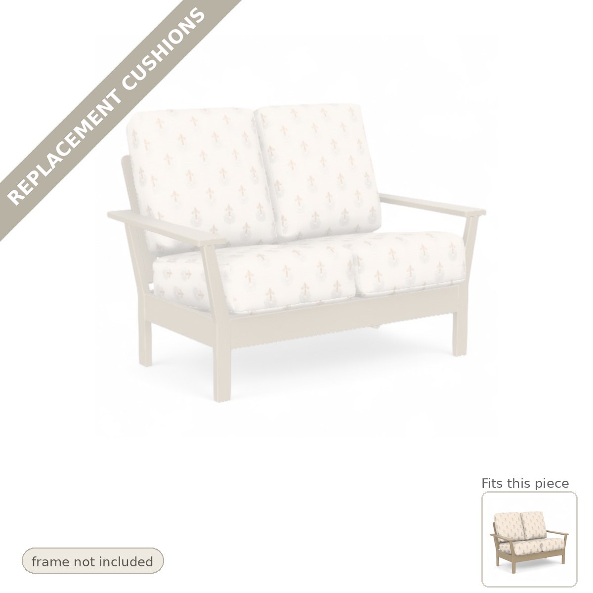 Cushions: New Cushions for the Antero Deep Seat Cushion Outdoor Loveseat