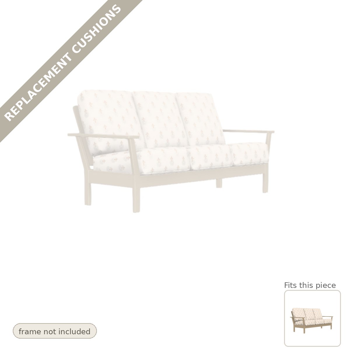 Cushions: New Cushions for the Antero Deep Seat Cushion Outdoor Sofa