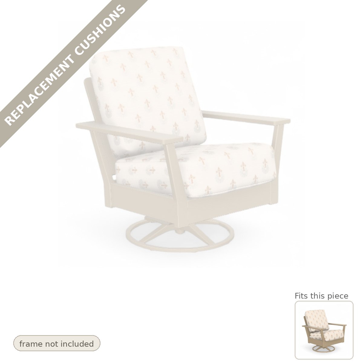 Cushions: New Cushions for the Antero Deep Seat Cushion Swivel Outdoor Rocker