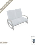Cushions: New Cushions for the Belle Isle Deep Seat 2-Seat Glider