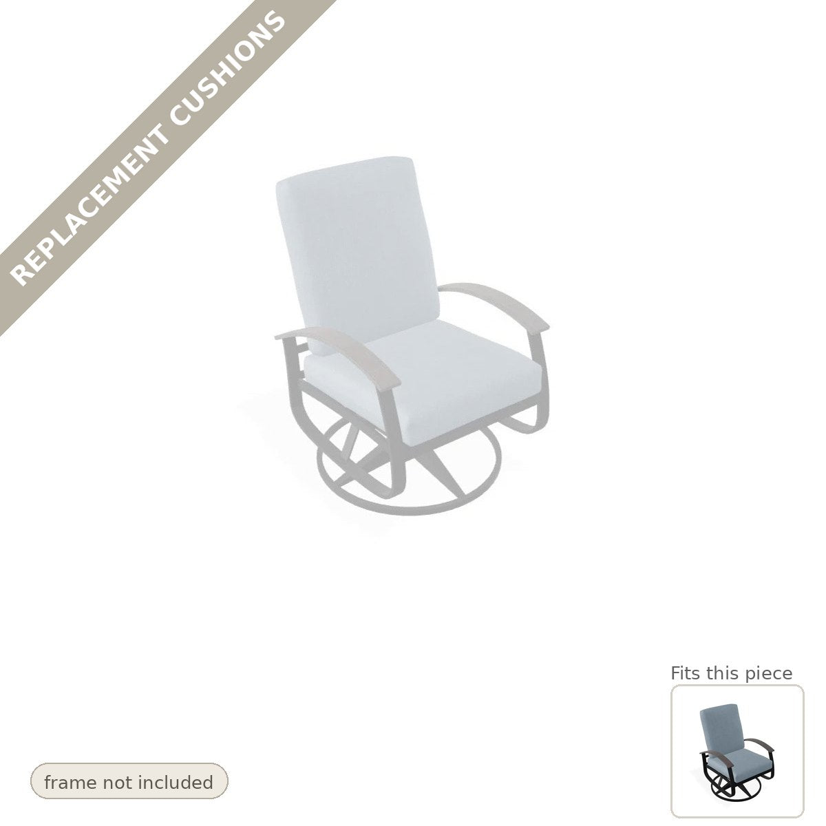 Cushions: New Cushions for the Belle Isle Deep Seat Swivel Rocker
