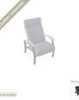 Cushions: New Cushions for the Belle Isle Deep Seat High Back Adjustable Back Chair