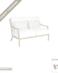 Cushions: New Cushions for the Nicoya Deep Seating Cushioned Loveseat