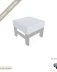 Cushions: New Cushions for the Leeward Deep Seat Cushion Outdoor Ottoman With 2 Outdoor Ottoman Clips