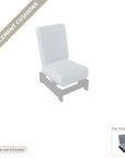 Cushions: New Cushions for the Leeward Deep Seat Armless Single-Seat Fixed Outdoor Sectional