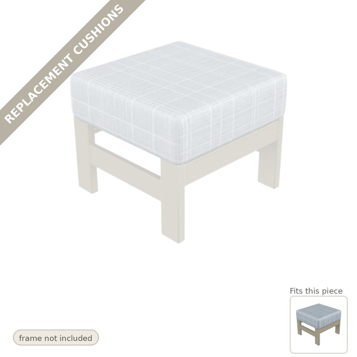 Cushions: New Cushions for the Leeward Deep Seat Outdoor Ottoman