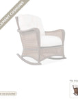 Cushions: Replacement Cushion Grand Traverse Lounge Rocker Chair - Made to Order in the USA